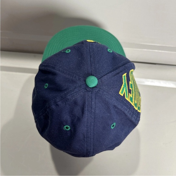 Vintage Goofy Disney Embroidered Adult Snapback Hat Cap Made In USA Navy Blue - Picture 5 of 8